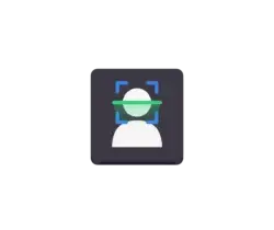 Generic user profile avatar icon in a dark square background.