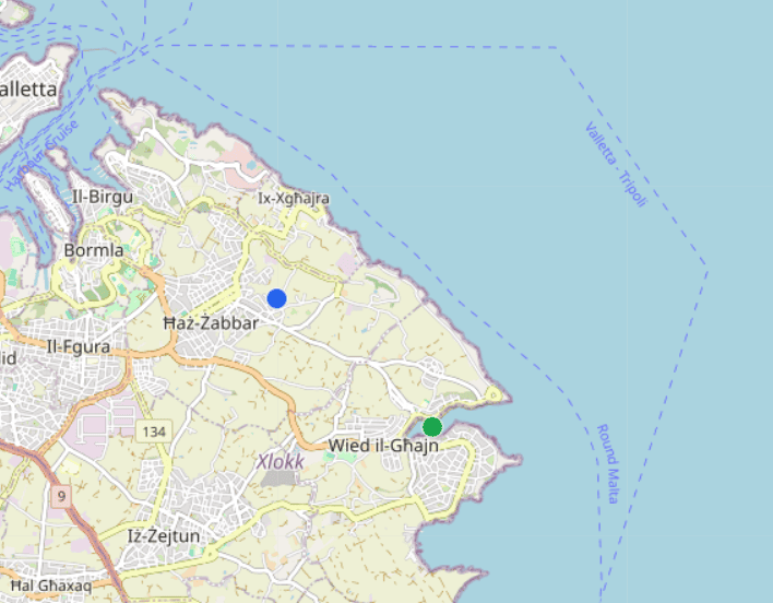 known nodes to the international map - Open Source Society Malta