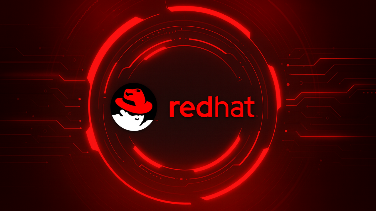 redhat-neon red -cyber - Open Source Society Malta