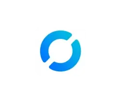 Refresh icon button (blue circular arrow) indicating reload action within a white square