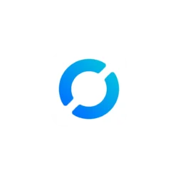 Refresh icon button (blue circular arrow) indicating reload action within a white square
