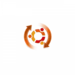 Circular orange arrows forming a looping cycle around a black center with yellow and red accents.